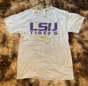 Pro-Ad Sports LSU Tigers Collegiate Graphic T-Shirt Gray